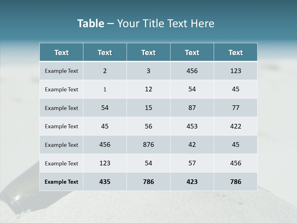 Water Paper Help PowerPoint Template