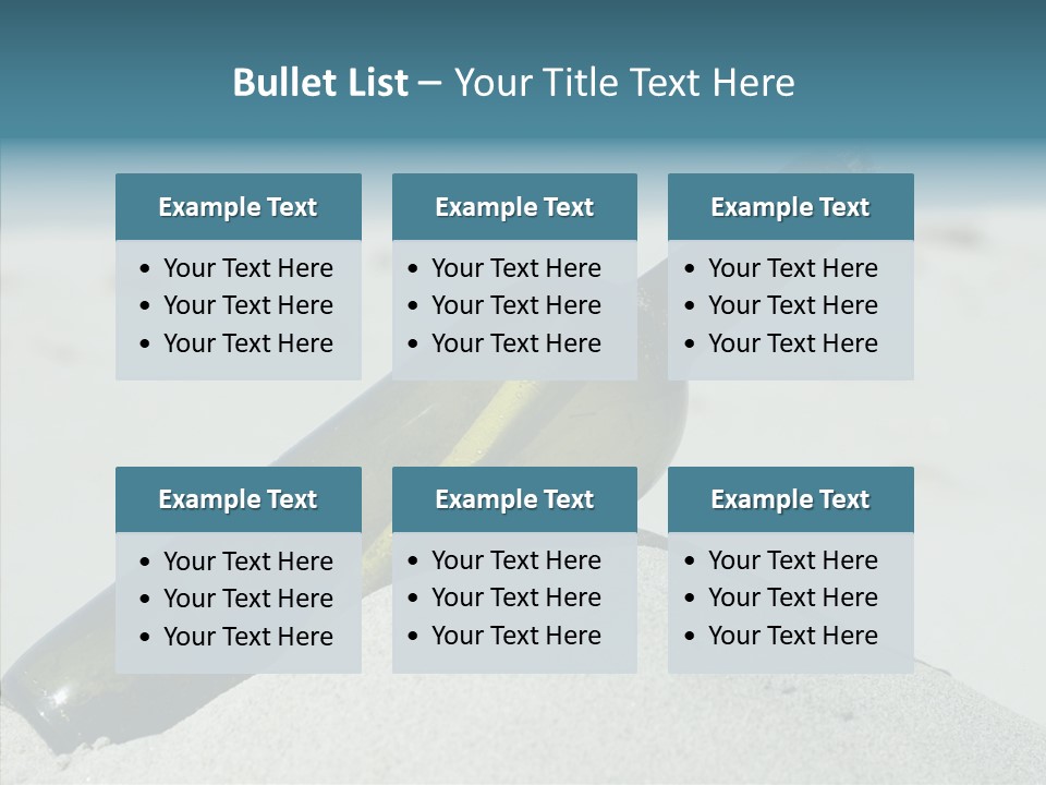 Water Paper Help PowerPoint Template