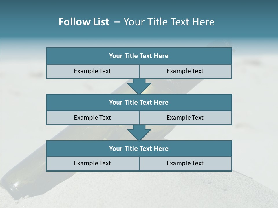 Water Paper Help PowerPoint Template