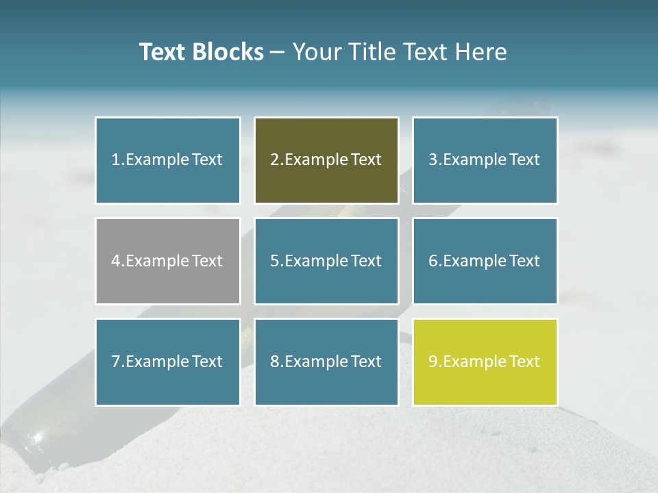Water Paper Help PowerPoint Template