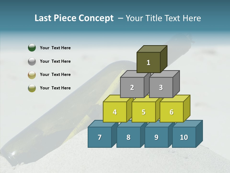 Water Paper Help PowerPoint Template