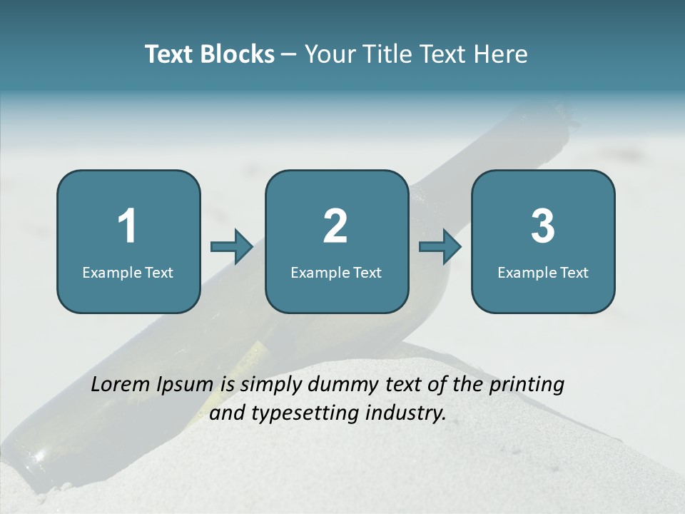 Water Paper Help PowerPoint Template