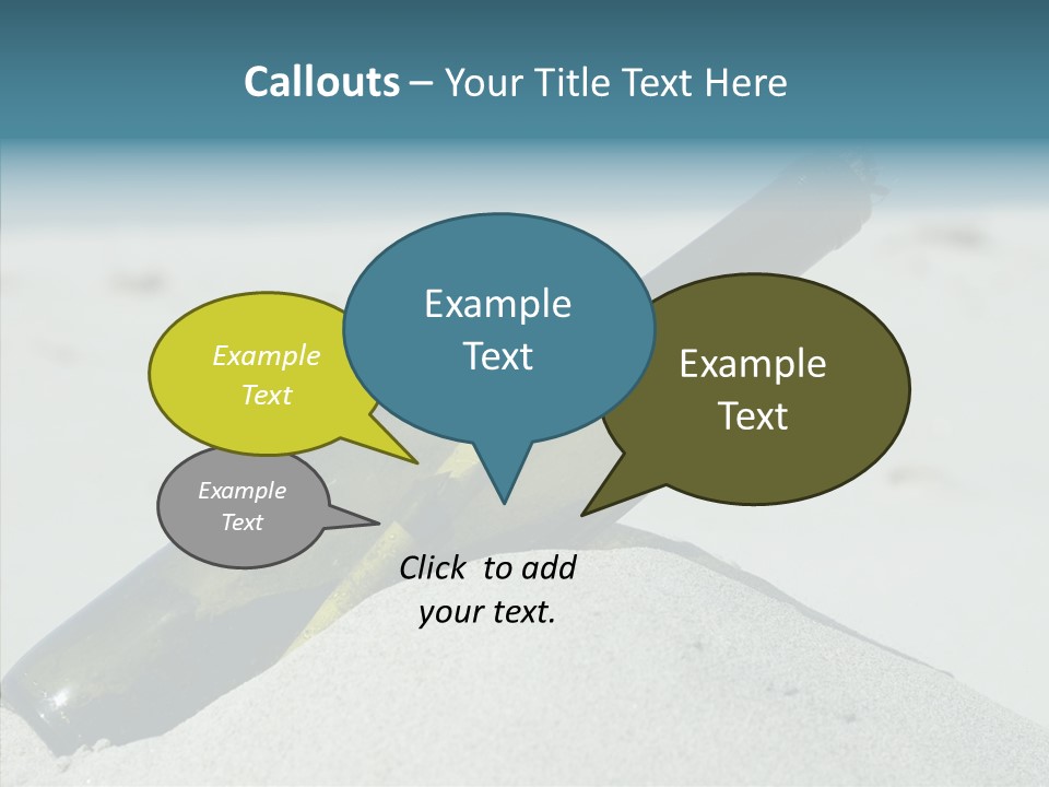 Water Paper Help PowerPoint Template