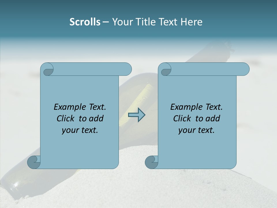 Water Paper Help PowerPoint Template