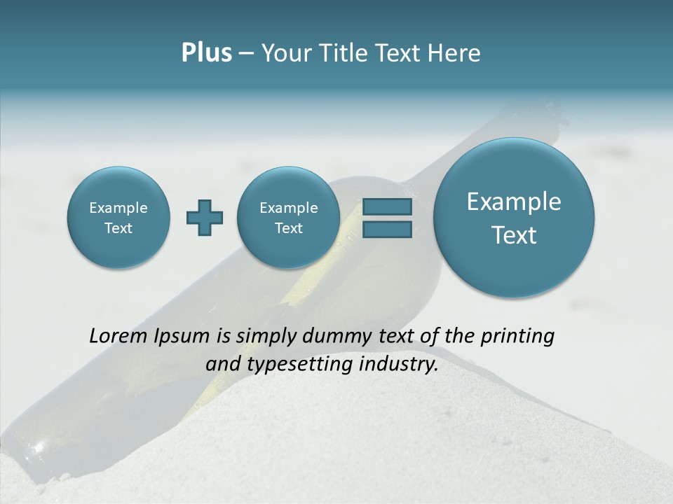 Water Paper Help PowerPoint Template