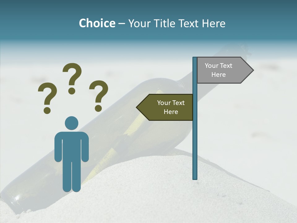 Water Paper Help PowerPoint Template