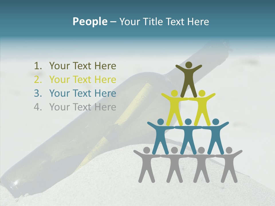 Water Paper Help PowerPoint Template