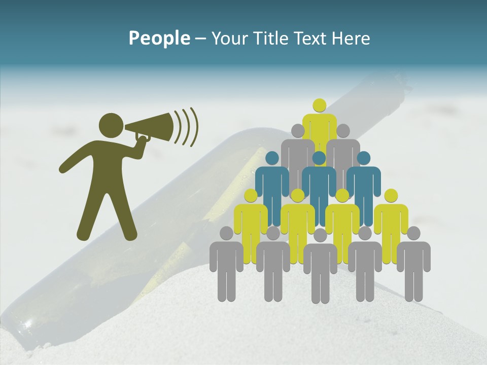 Water Paper Help PowerPoint Template