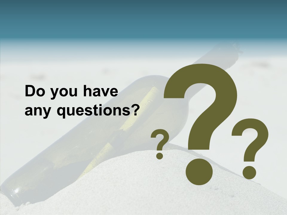 Water Paper Help PowerPoint Template