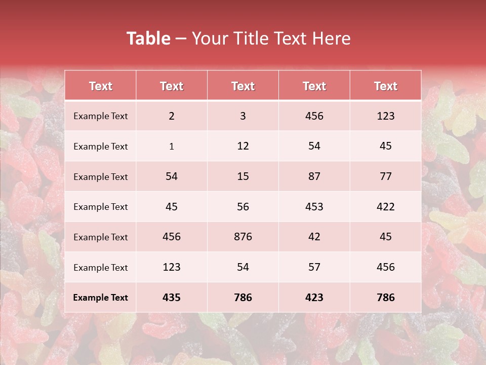 Background Food French PowerPoint Template