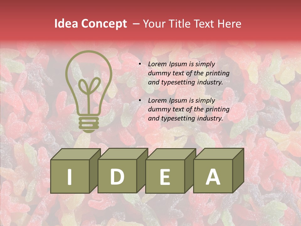 Background Food French PowerPoint Template