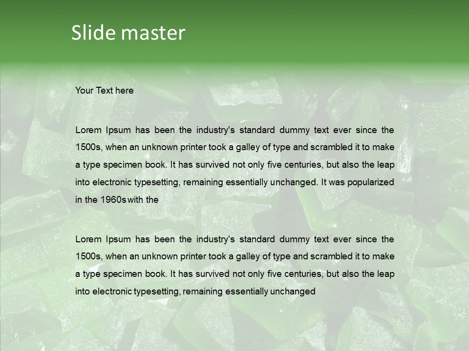 Food Composition Color PowerPoint Template