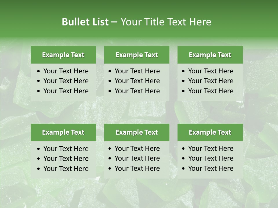 Food Composition Color PowerPoint Template