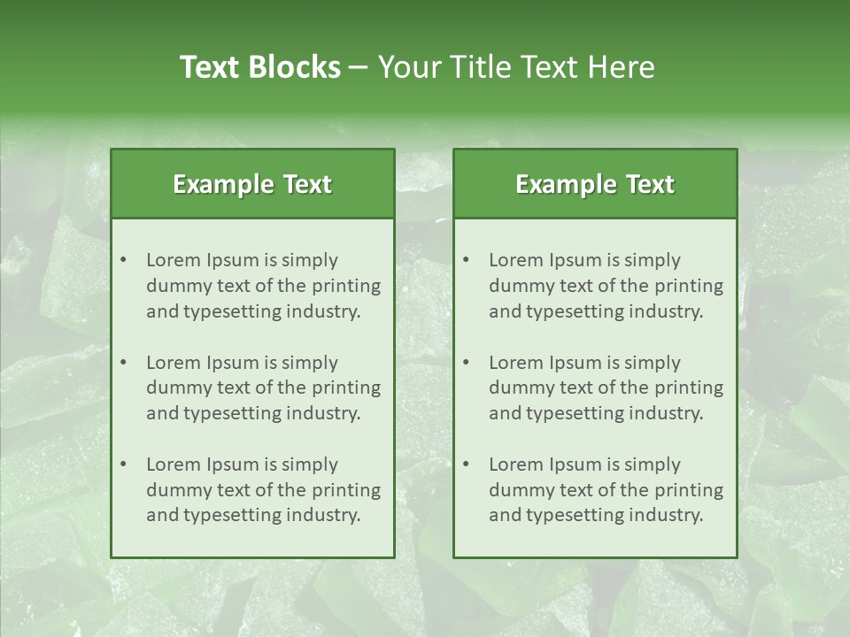 Food Composition Color PowerPoint Template