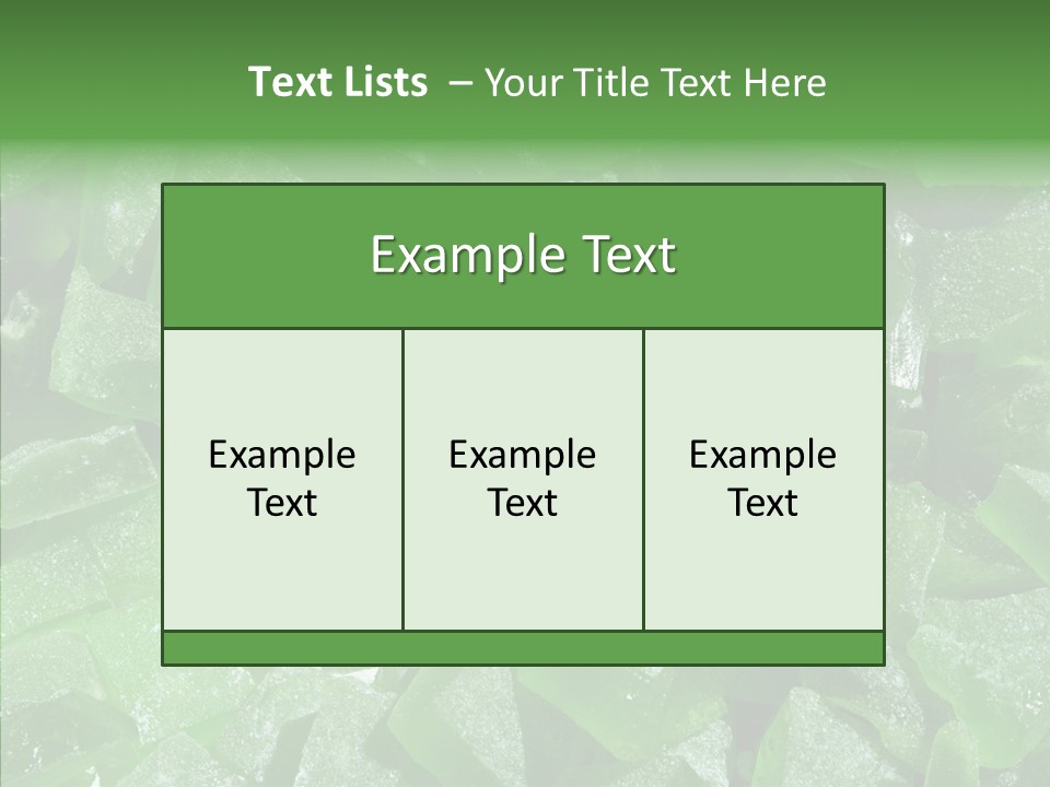 Food Composition Color PowerPoint Template