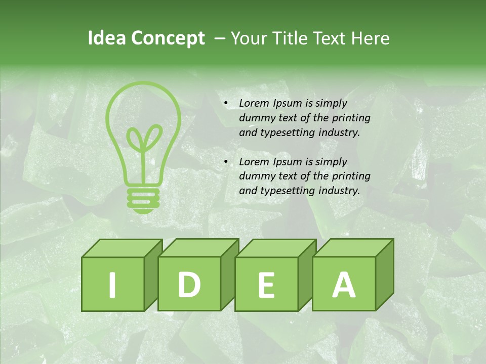 Food Composition Color PowerPoint Template