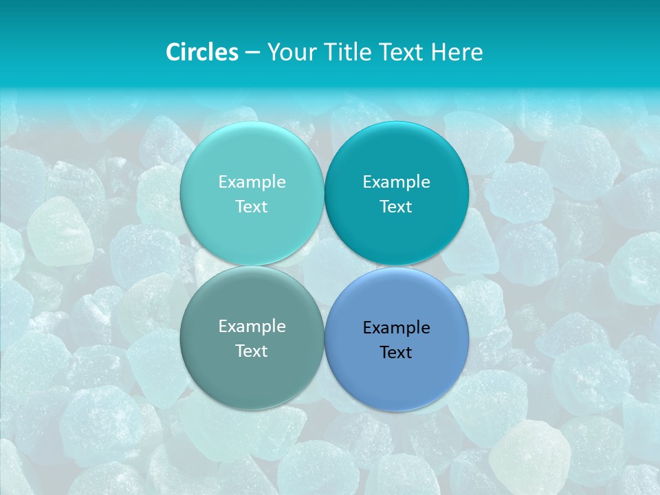 Appetizing Candy Flavor PowerPoint Template