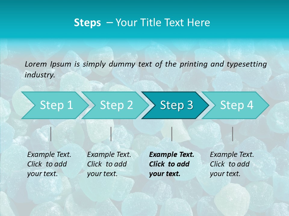 Appetizing Candy Flavor PowerPoint Template