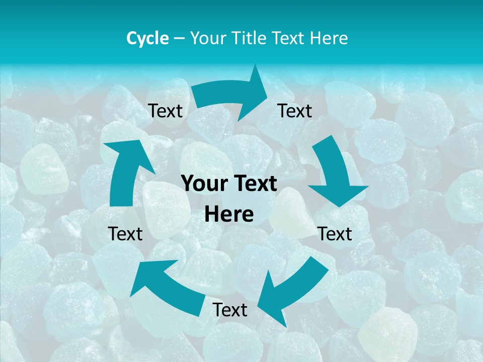 Appetizing Candy Flavor PowerPoint Template