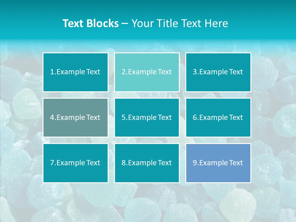 Appetizing Candy Flavor PowerPoint Template