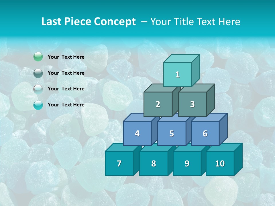 Appetizing Candy Flavor PowerPoint Template
