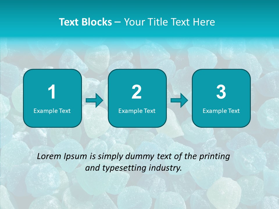 Appetizing Candy Flavor PowerPoint Template