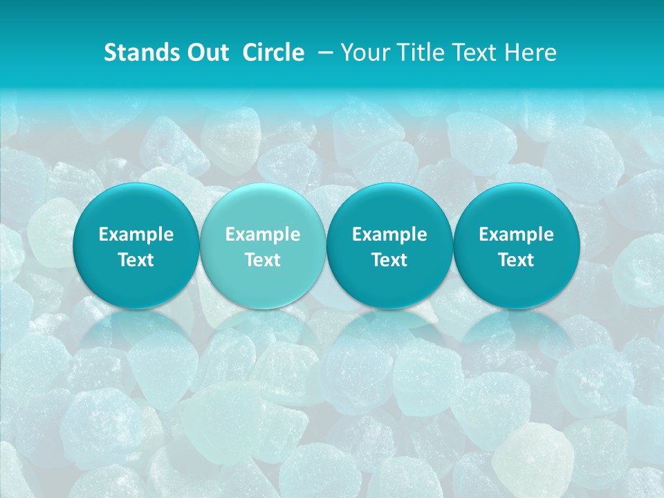 Appetizing Candy Flavor PowerPoint Template