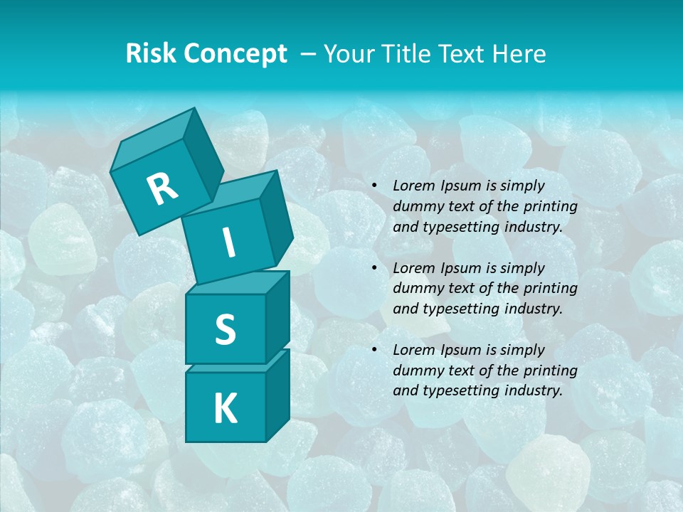 Appetizing Candy Flavor PowerPoint Template