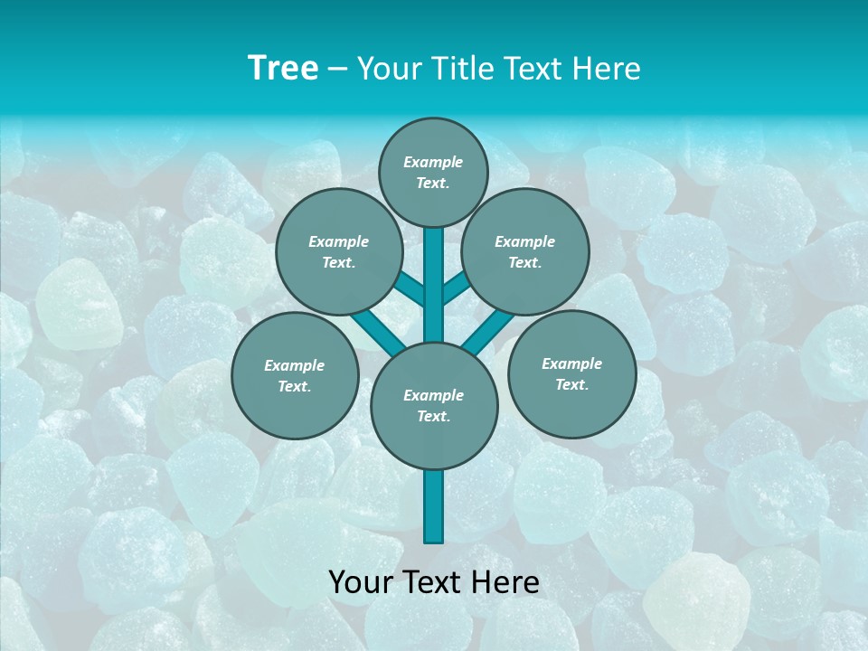 Appetizing Candy Flavor PowerPoint Template