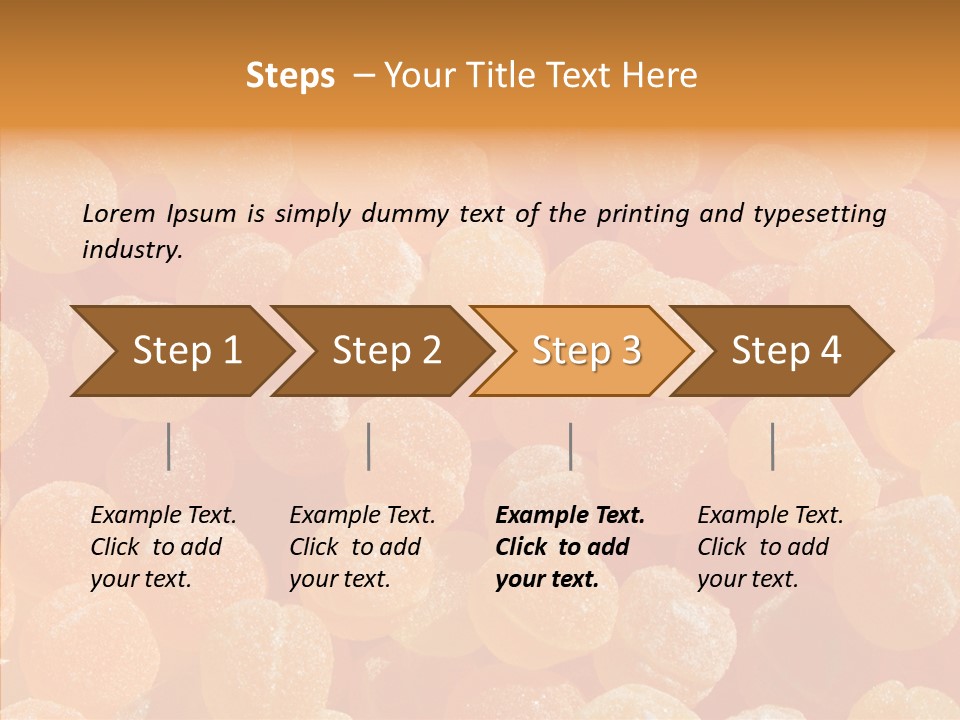 Taste Candy Sweet PowerPoint Template