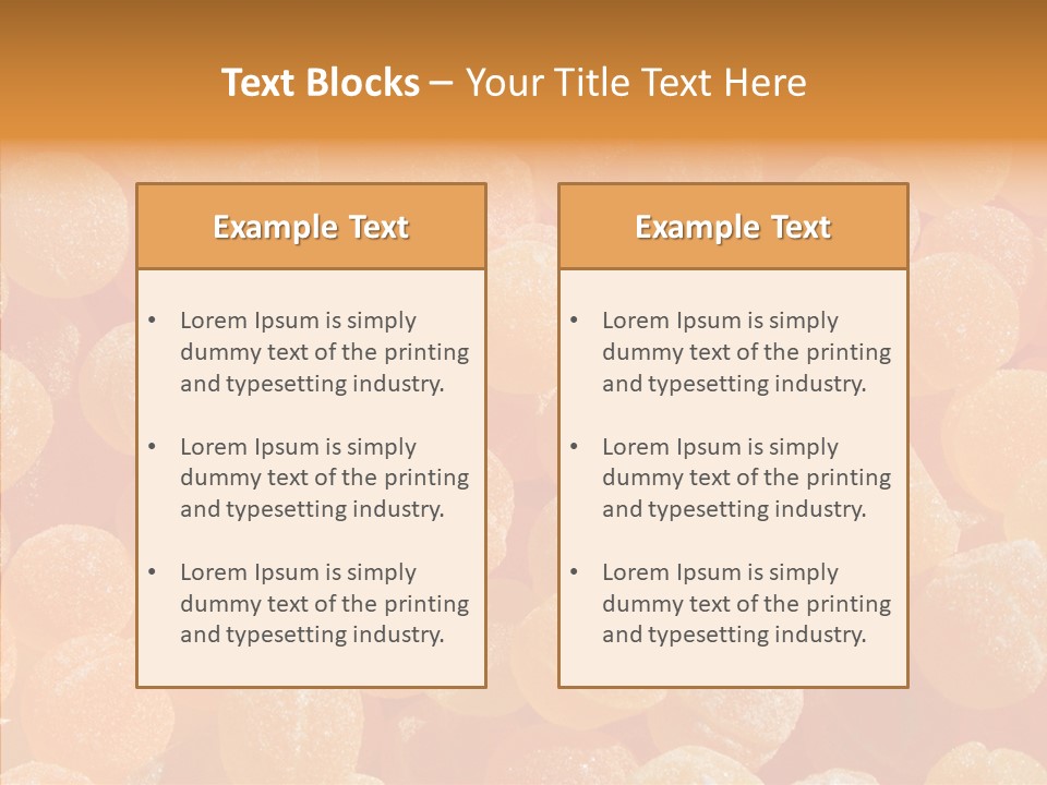 Taste Candy Sweet PowerPoint Template