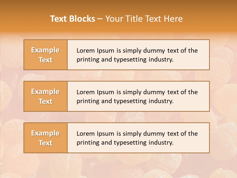 Taste Candy Sweet PowerPoint Template