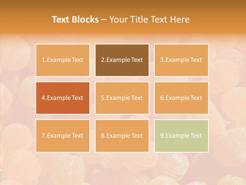 Taste Candy Sweet PowerPoint Template