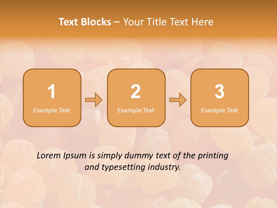 Taste Candy Sweet PowerPoint Template