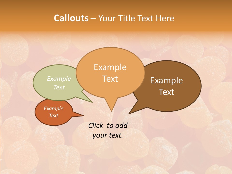 Taste Candy Sweet PowerPoint Template