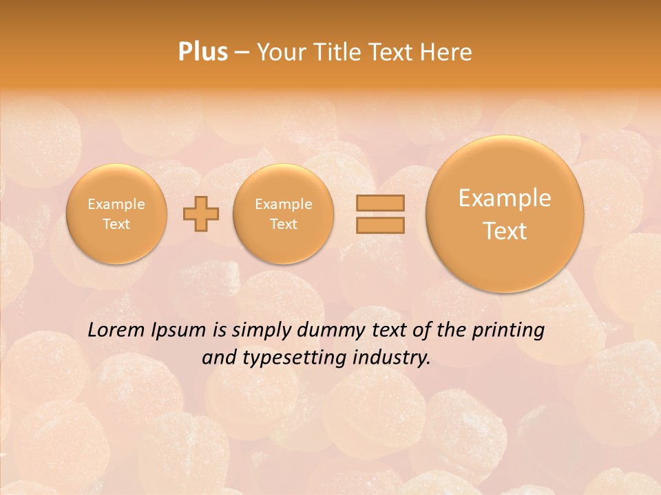 Taste Candy Sweet PowerPoint Template