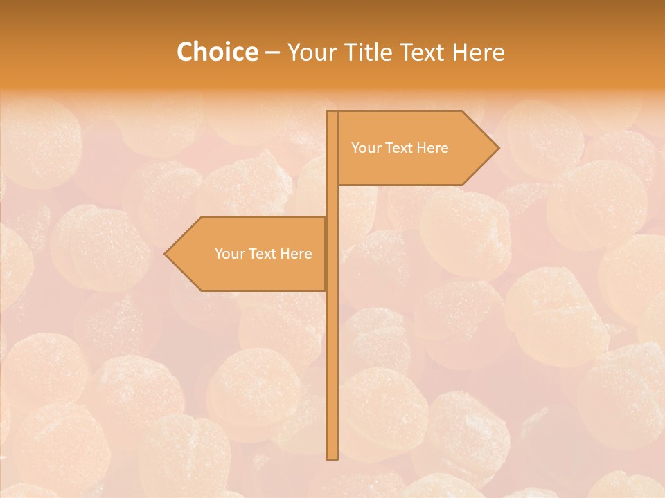 Taste Candy Sweet PowerPoint Template