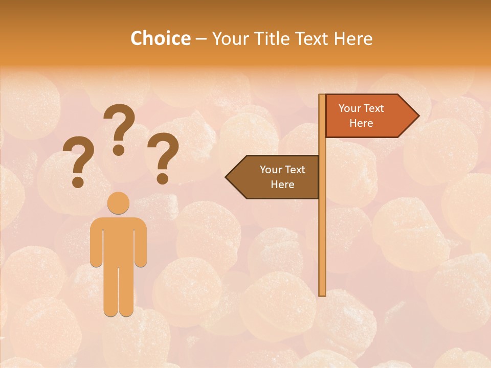 Taste Candy Sweet PowerPoint Template