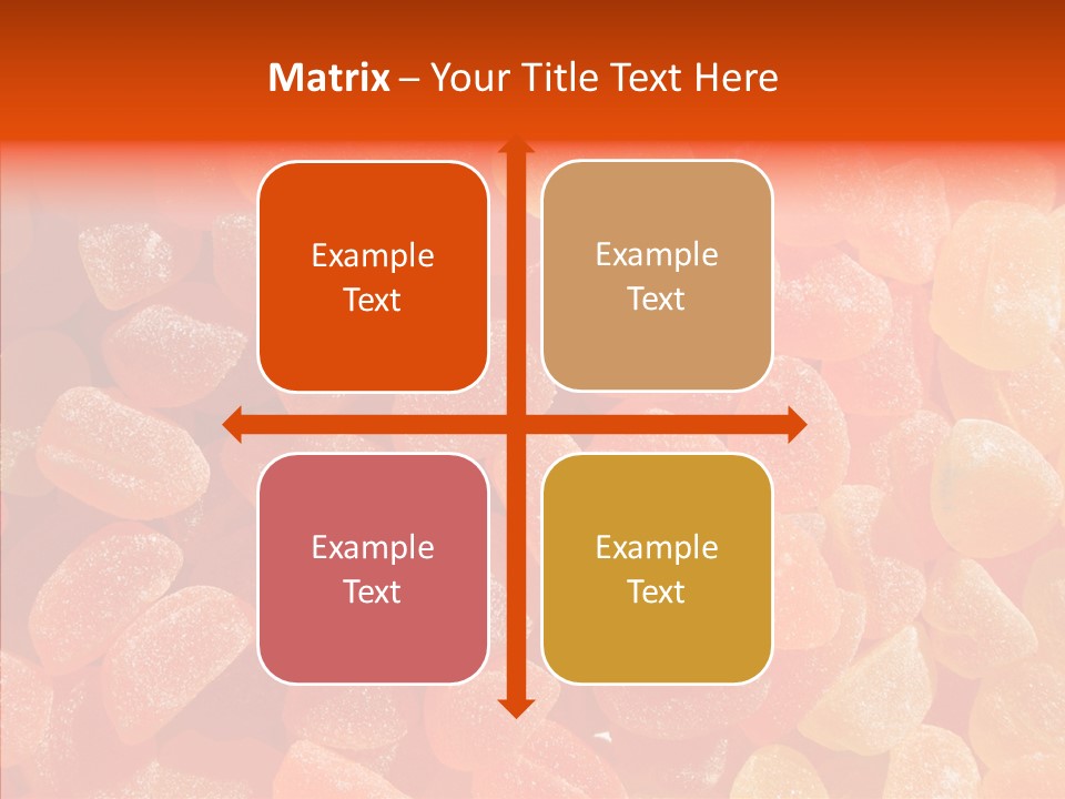 Flavor Background Candy PowerPoint Template