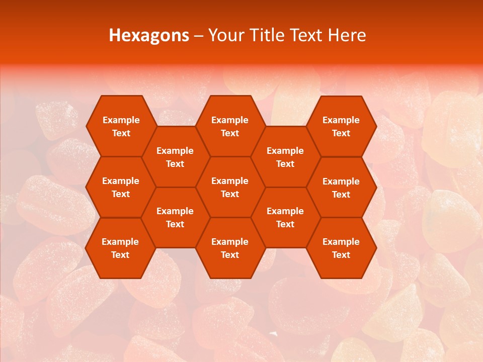 Flavor Background Candy PowerPoint Template