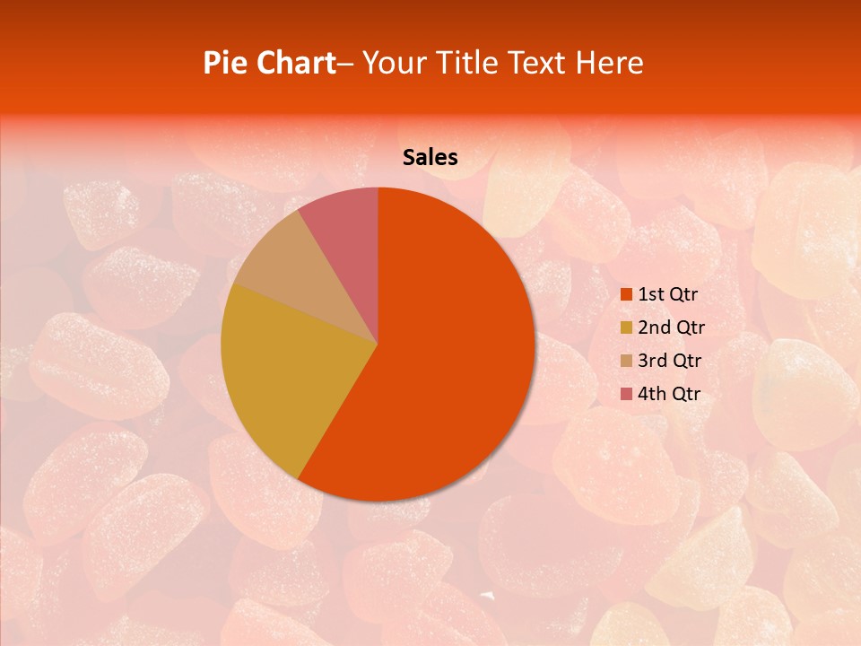 Flavor Background Candy PowerPoint Template