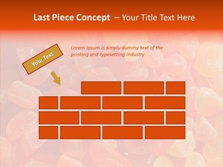 Flavor Background Candy PowerPoint Template