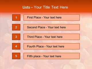 Flavor Background Candy PowerPoint Template