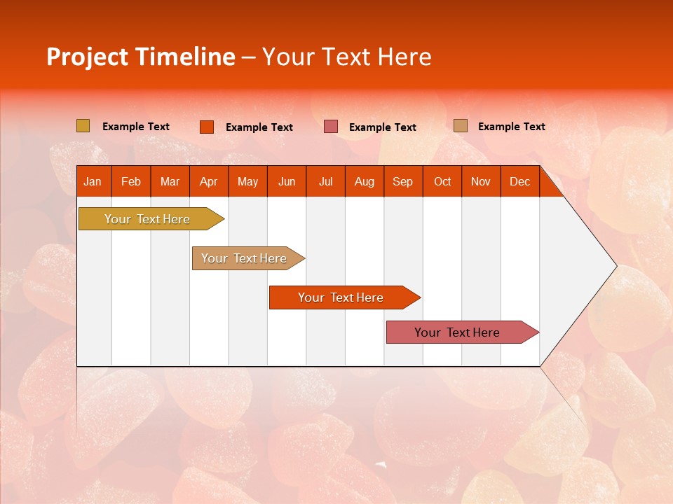 Flavor Background Candy PowerPoint Template