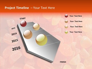 Flavor Background Candy PowerPoint Template