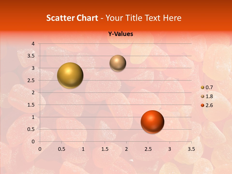 Flavor Background Candy PowerPoint Template