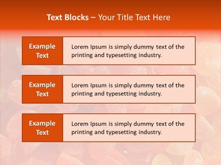Flavor Background Candy PowerPoint Template