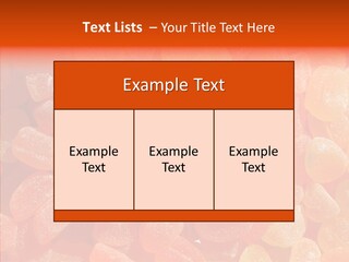 Flavor Background Candy PowerPoint Template