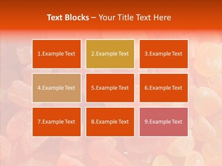 Flavor Background Candy PowerPoint Template
