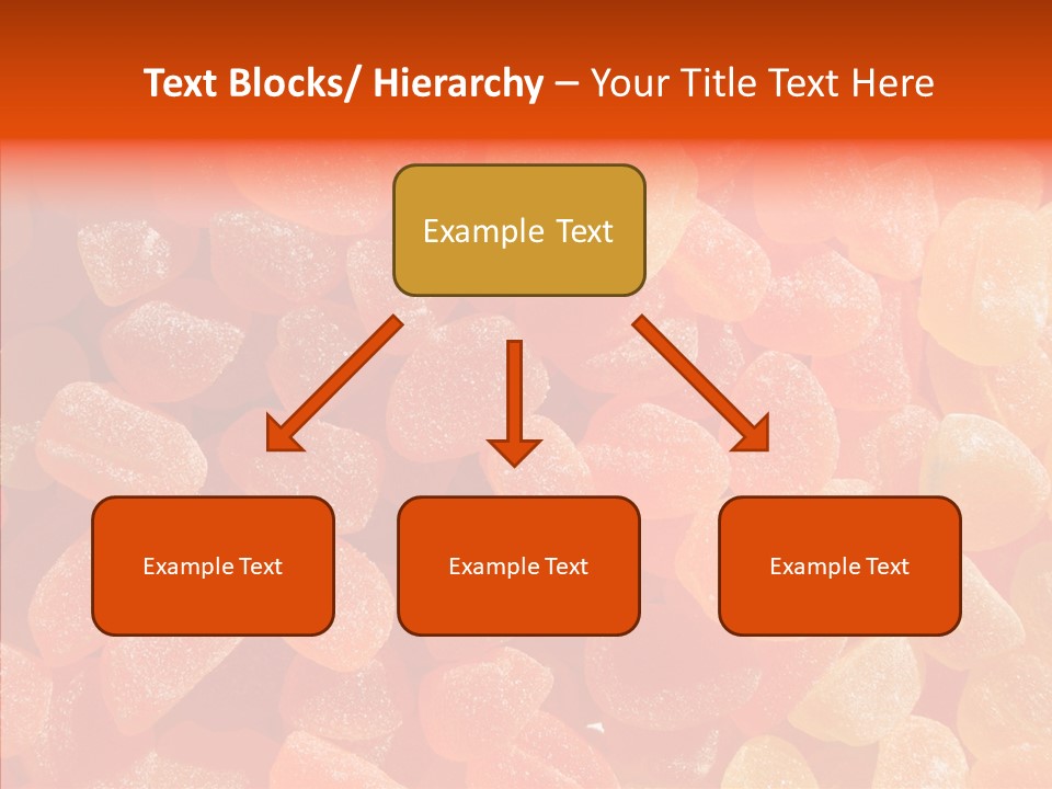 Flavor Background Candy PowerPoint Template